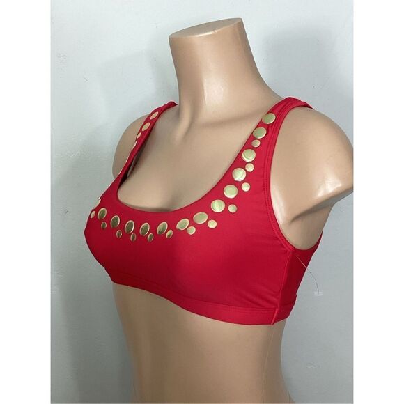 New. Athena red bikini top. Size 6-small - Picture 5 of 6